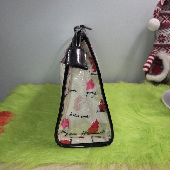 Kate Spade "Lipstick Swatch"  PVC coated makeup travel case(Set Of 2)- EUC - Picture 7 of 16